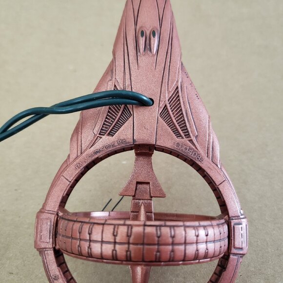 Star Trek Enterprise Vulcan Command Ship Hallmark Keepsake Ornament 2004 Light - Picture 12 of 12